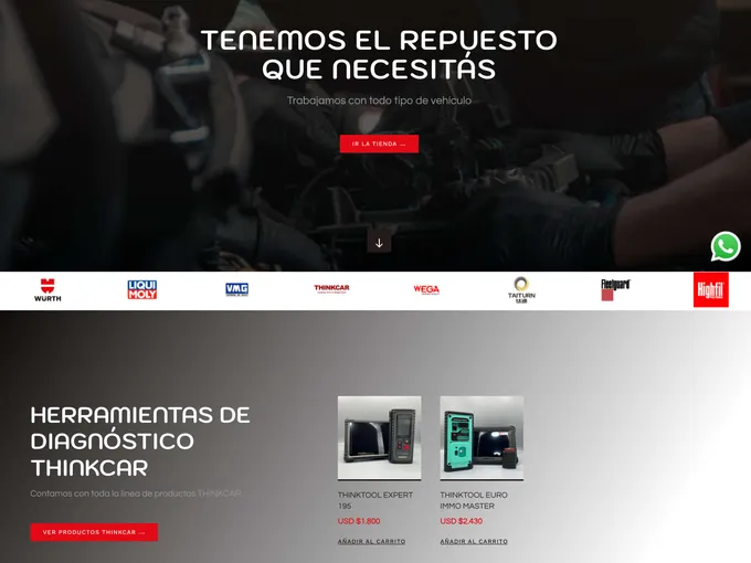 Central Repuestos — E-commerce